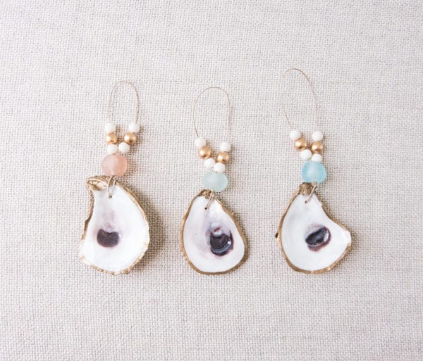 Grit & Grace Oyster Ornaments