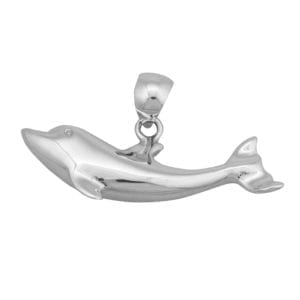 Charles Albert Sterling Silver Dolphin Pendant