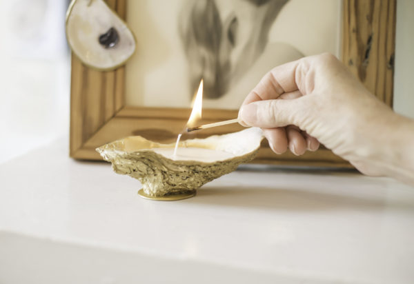 Grit & Grace Oyster Candle
